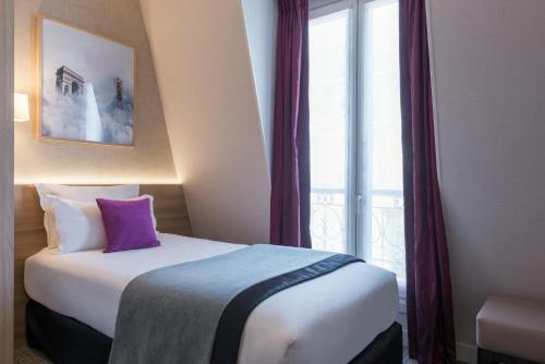 chambre solo 2 - hôtel maga champs-élysées